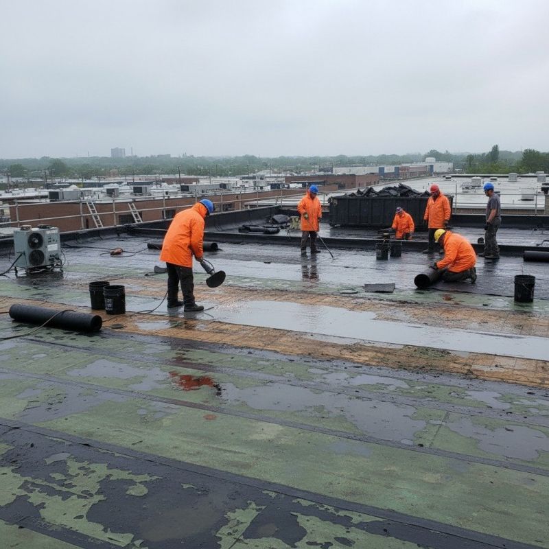 Asphalt Roof Repair detail