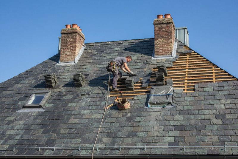 Slate Roof Repair detail